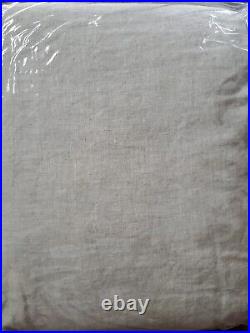 1 Pottery Barn Belgian Flax Linen Curtain 100 x 108 Flax 2041286