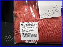 1 Pottery Barn Emery Linen Drapes Panels Curtains Blackout Lining 50x63 Red