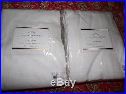 2 POTTERY BARN Seaton Textured drapes, 96, cotton lined, MULTIPLES AVAILABLE