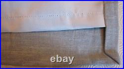 2 Pottery Barn Emery Linen Grommet Top Blackout Curtains Blue Dawn 50x96 4707180