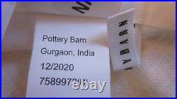 2 Pottery Barn Emery Linen Lined Drapes, Ivory, 50x108, Pole Top, New, 7589972