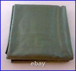 2 Pottery Barn Soft Green Dupioni Silk Panels 50 Inch x 84 Inch Drapes Curtains