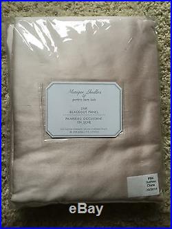 2 Pottery barn Monique Lhuillier 44x84 Silk Panel Blackout Panels New in Package