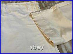 3x Panels 50 X 84 POTTERY BARN Ivory Cream Silk Dupioni Curtains Drapes LINED