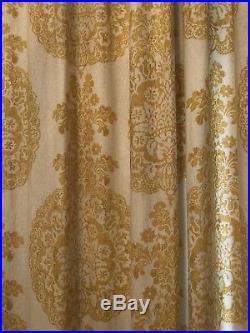 EUC Pair of Pottery Barn Curtains Lined 50 by 108