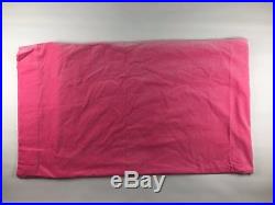 Lot of 3 PB Pottery Barn Teen Pink Velvet Velour Drapes Curtains 52 W 84 L Rare