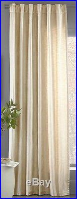 Luster Velvet Curtain 48x96 in Stone from West Elm/Pottery Barn