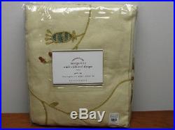 New Pottery Barn Margaritte Embroidered Drapes 50 X 84 (2 Panels)