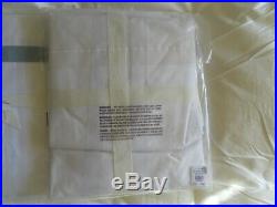New Auth Pottery Barn Morgan Shower Curtain 72x72in 183x183 CM Set Of 2