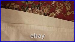 POTTERY BARN 3-in-1 Poletop Drapes-Ivory-Blackout-48x93 EUC