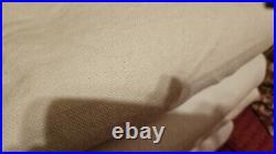 POTTERY BARN 3-in-1 Poletop Drapes-Ivory-Blackout-48x93 EUC