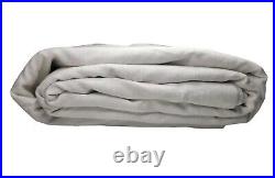 POTTERY BARN Emery 3-in-1 Poletop Blackout Curtain 100x84 White OB NWOT READ