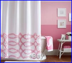 Pottery Barn Kids Ribbon Ruffled Shower Curtain Pink, Sold Out @ Pbk