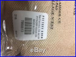 Pottery Barn 4 Peyton drapes double width new w tags