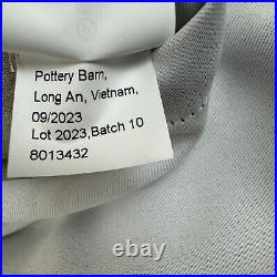 Pottery Barn Belgian Flax Linen Blackout Curtains 100x96 Set/2 Dark Flax Read