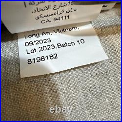 Pottery Barn Belgian Flax Linen Curtain Drape BLACKOUT 50x108 ColorFlax NWT