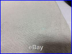 Pottery Barn Belgian Flax Linen Drapes Curtains Panels 50x108 Natural