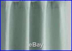 Pottery Barn Belgian Linen Blackout Drape Panel 50X96 Curtain Soft Mint