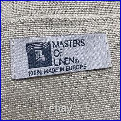 Pottery Barn Belgian Linen Rod Pocket Curtain LibecoT Linen, Natural 50 x 108