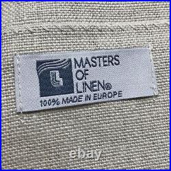 Pottery Barn Belgian Linen Rod Pocket Curtain LibecoT Linen, Natural 50 x 108