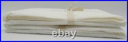 Pottery Barn Belgian Linen Sheer Curtain Drape Panel White 50x 96 S/2 #3617D