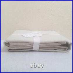 Pottery Barn Belgian Linen With Libeco Curtain 50x96 Unlined Natural