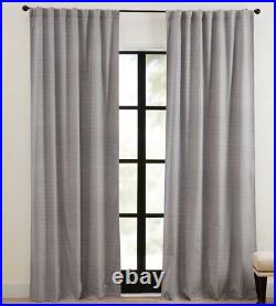 Pottery Barn Broadway Blackout Curtain Set Of Two 50 X 96 Gray