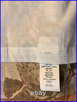 Pottery Barn Curtains Vivienne Floral/ Lined 50x84, NWOT-Set of 2 panels