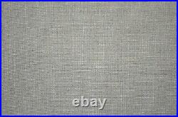 Pottery Barn Custom Classic Belgian Linen Drape Curtain Panel 126x92 Dark Flax