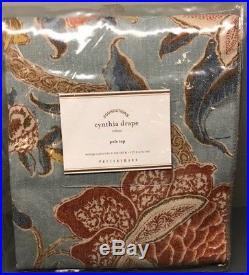 Pottery Barn Cynthia Pole Top Drape 50x108 Blue New In Package Rare