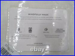 Pottery Barn Emery Blackout Lined Drapes Panels Curtains Ivory 50x 96 S/4 1244M