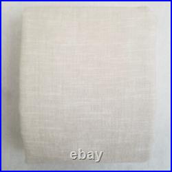 Pottery Barn Emery Linen Blackout Curtain 100x108 Oatmeal