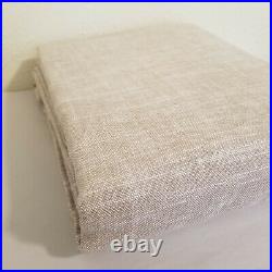 Pottery Barn Emery Linen Cotton Curtain 50x108 Cotton Lining Oatmeal