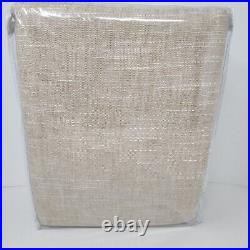 Pottery Barn Emery Linen Cotton Curtain Drape Oatmeal 100x96 ONE