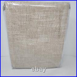 Pottery Barn Emery Linen Cotton Curtain Drape Oatmeal 100x96 ONE