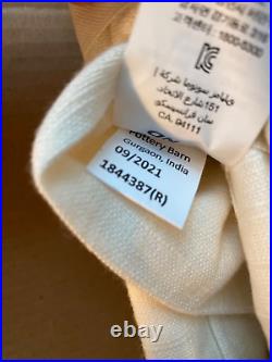 Pottery Barn Emery Linen Cotton Lined Curtains Ivory 50x96 Set Of 2 NWOT