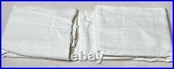 Pottery Barn Emery Linen Curtain Cotton Lined 1 Panel Ivory 50x108 NWOT 025