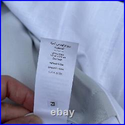 Pottery Barn Emery Linen Curtain Drape White Blackout 50x108 NWOT