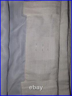 Pottery Barn Emery Linen Drape Panel Curtain Blackout Lined 100x 84 Ivory READ