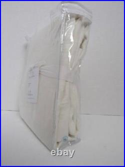 Pottery Barn Emery Linen/cotton Rod Pocket Curtain, 50 x 108 Ivory NWT