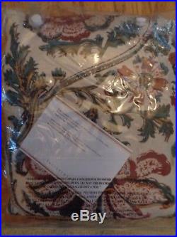 Pottery Barn HAYLIE PRINT DRAPES-SET OF 2-50 X 84-BLACKOUT LINING-NEW IN PACKAGE