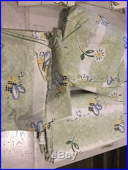 Pottery Barn Kids Bee Quilt Bedding twin Size Includes Sheets Curtains And More