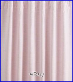 Pottery Barn Kids Evelyn Blackout Panels Drapes Curtains Blush Pink S/2 63 #605