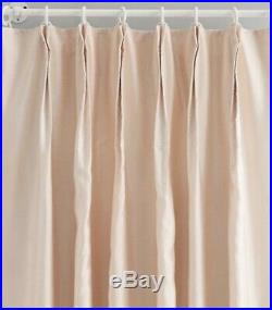 Pottery Barn Kids New NIP 84 Pink Scarlet French Pleat Black Out Curtains