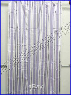 Pottery Barn Kids Spring Stripe Double Width Curtains Drapes Panels 88x96