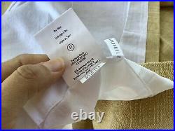 Pottery Barn Linen Cotton Curtains Drapes 50x84 One Natural