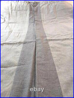 Pottery Barn Linen Drapes Curtains Draperies 50 x 84 Lined Beige Tan 2 Panels