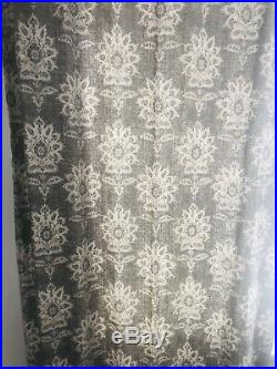 Pottery Barn Margot Blackout Drapes Curtains 4 Panels Included 96 Grey Floral