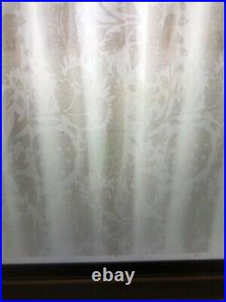Pottery Barn Maris Cotton Pole Top Curtain Drape Set of 2 Decor 50 x 84 Flax