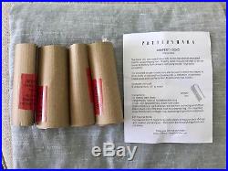 Pottery Barn Set Of 4 Emery Linen Cotton 50x96 Drapes Blue Dawn- GREAT DEAL